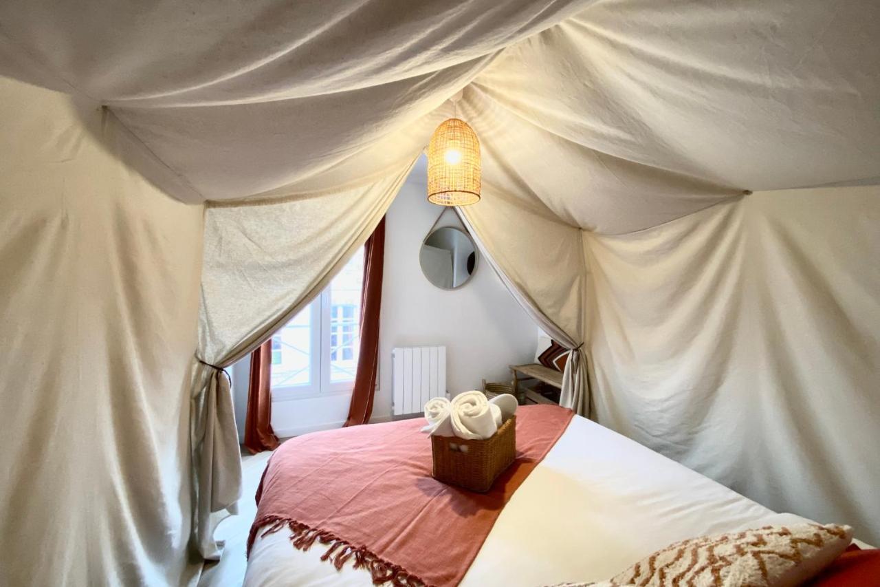 L'Expedition - Best Keys - Experience Unique - Deco Immersive - Lit Queen Size & Canape Convertible - Centre Ville - Netflix & Wifi Illimite - Check-In Autonome - Parking Gratuit Villeneuve-sur-Yonne Экстерьер фото